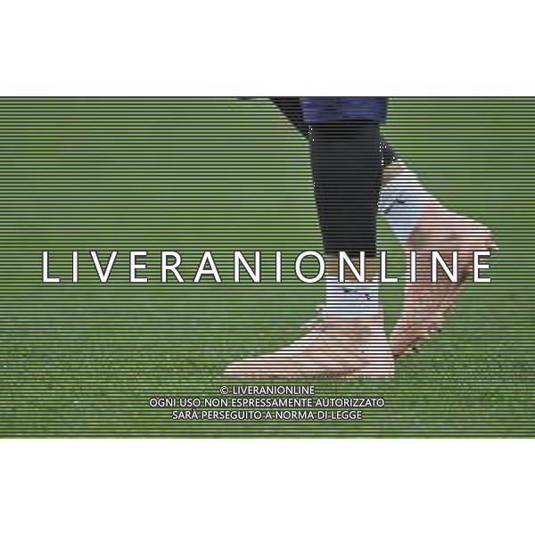 2018.10.13 Chorzow Pilka nozna UEFA Liga Narodow Konferencja i Trening Reprezentacji Wloch N/z le scarpe di Salvatore Sirigu Foto Rafal Rusek / PressFocus 2018.10.13 Chorzow Football UEFA Nations League Konferencja i Trening Reprezentacji Wloch Credit: Rafal Rusek / PressFocus / NEWSPIX.PL --- Newspix.pl/ AGENZIA ALDO LIVERANI SAS - ITALY ONLY EDITORIAL USE ONLY - Allenamento e Conferenza Stampa della Nazionale Italiana a Chorzow in Polonia 13.10.2018