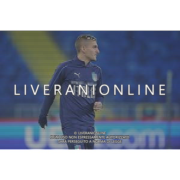 2018.10.13 Chorzow Pilka nozna UEFA Liga Narodow Konferencja i Trening Reprezentacji Wloch N/z Marco Verratti Foto Rafal Rusek / PressFocus 2018.10.13 Chorzow Football UEFA Nations League Konferencja i Trening Reprezentacji Wloch Credit: Rafal Rusek / PressFocus / NEWSPIX.PL --- Newspix.pl/ AGENZIA ALDO LIVERANI SAS - ITALY ONLY EDITORIAL USE ONLY - Allenamento e Conferenza Stampa della Nazionale Italiana a Chorzow in Polonia 13.10.2018