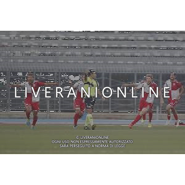 Rimini - Teramo campionato di calcio serie C girone B 13/10/2018 nella foto: Esultanza Venturini Andrea e Brighi Andrea ©Claudio Zamagni/Agenzia Aldo Liverani / AGENZIA ALDO LIVERANI SAS