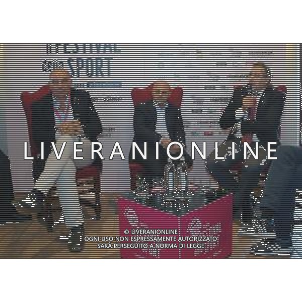 Festival dello Sport Trento 2018 Trento - 14.10.2018 Nella Foto:Giuseppe Di Capua, Giuseppe, Carmine, Agostino Abbagnale /Ph.Vitez-Ag. Aldo Liverani