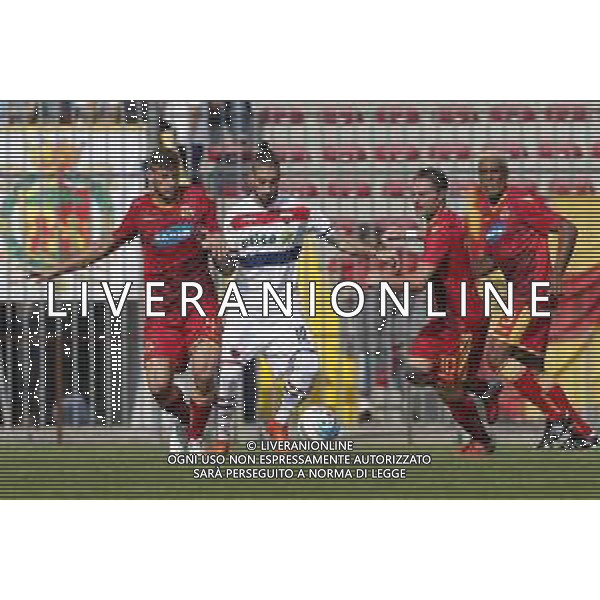 Ravenna - Sambenedettese campionato di calcio serie C girone B 14/10/2018 nella foto: Calderini Elio Boccaccini Matteo Selleri Alfonso ©Claudio Zamagni/Agenzia Aldo Liverani