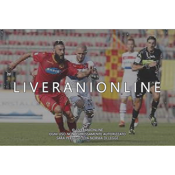 Ravenna - Sambenedettese campionato di calcio serie C girone B 14/10/2018 nella foto: Nocciolini Manuel Ilari Carlo ©Claudio Zamagni/Agenzia Aldo Liverani