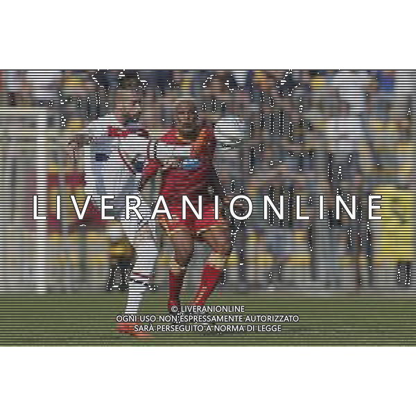 Ravenna - Sambenedettese campionato di calcio serie C girone B 14/10/2018 nella foto: Calderini Elio Jiday William ©Claudio Zamagni/Agenzia Aldo Liverani