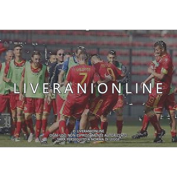 Ravenna - Sambenedettese campionato di calcio serie C girone B 14/10/2018 nella foto: Esultanza Ravenna ©Claudio Zamagni/Agenzia Aldo Liverani