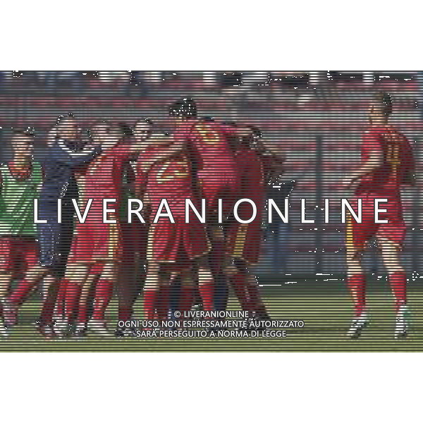 Ravenna - Sambenedettese campionato di calcio serie C girone B 14/10/2018 nella foto: Esultanza Ravenna ©Claudio Zamagni/Agenzia Aldo Liverani