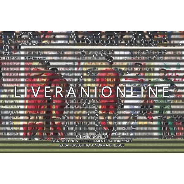 Ravenna - Sambenedettese campionato di calcio serie C girone B 14/10/2018 nella foto: Esultanza Ravenna ©Claudio Zamagni/Agenzia Aldo Liverani