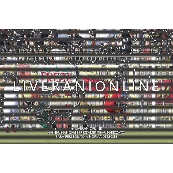 Ravenna - Sambenedettese campionato di calcio serie C girone B 14/10/2018 nella foto: goal Nocciolini Manuel ©Claudio Zamagni/Agenzia Aldo Liverani