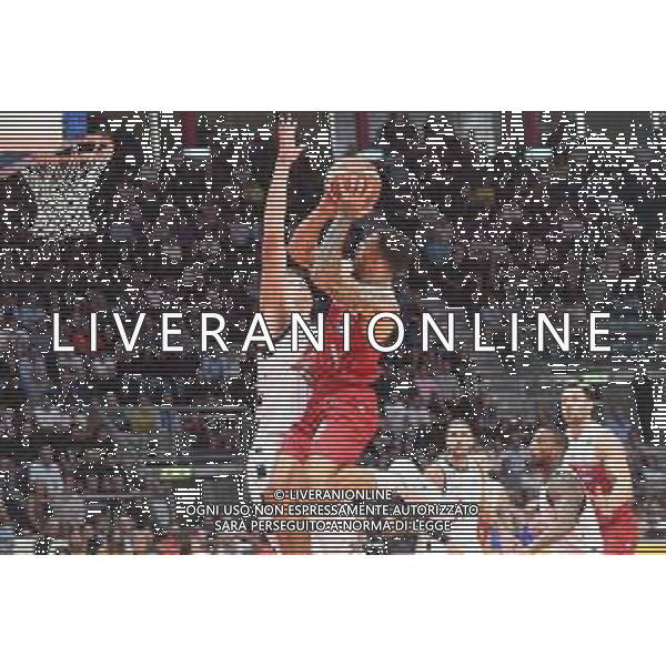 Segafredo VIRTUS BOLOGNA vs A|X Armani Exchange MILANO Campionato Basket Serie A1 14.10.2018 NELLA FOTO MIKE JAMES ©OPTIMAFOTO / AGENZIA ALDO LIVERANI SAS