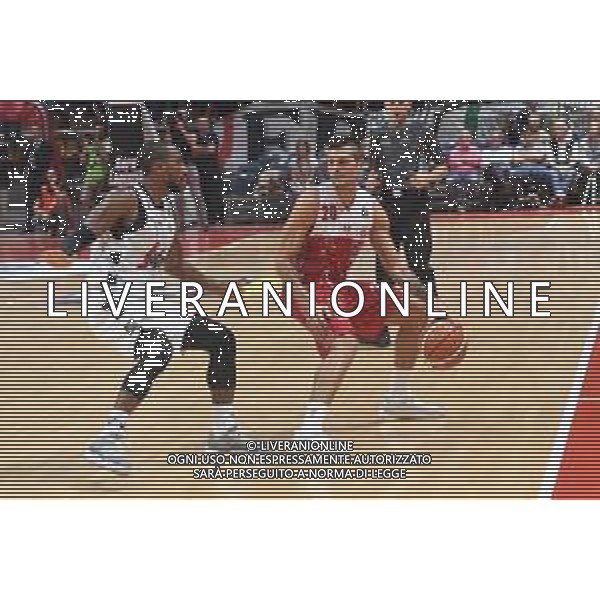 Segafredo VIRTUS BOLOGNA vs A|X Armani Exchange MILANO Campionato Basket Serie A1 14.10.2018 NELLA FOTO Andrea Cinciarini ©OPTIMAFOTO / AGENZIA ALDO LIVERANI SAS