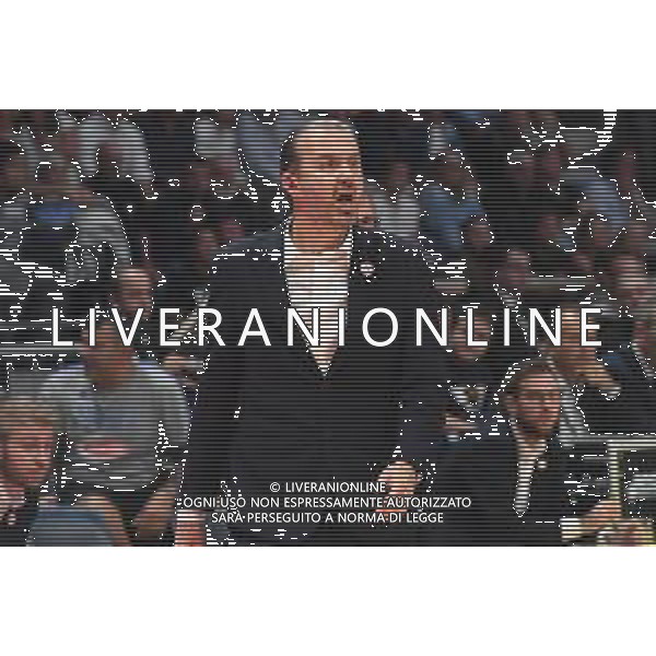 Segafredo VIRTUS BOLOGNA vs A|X Armani Exchange MILANO Campionato Basket Serie A1 14.10.2018 NELLA FOTO Simone Pianigiani ©OPTIMAFOTO / AGENZIA ALDO LIVERANI SAS