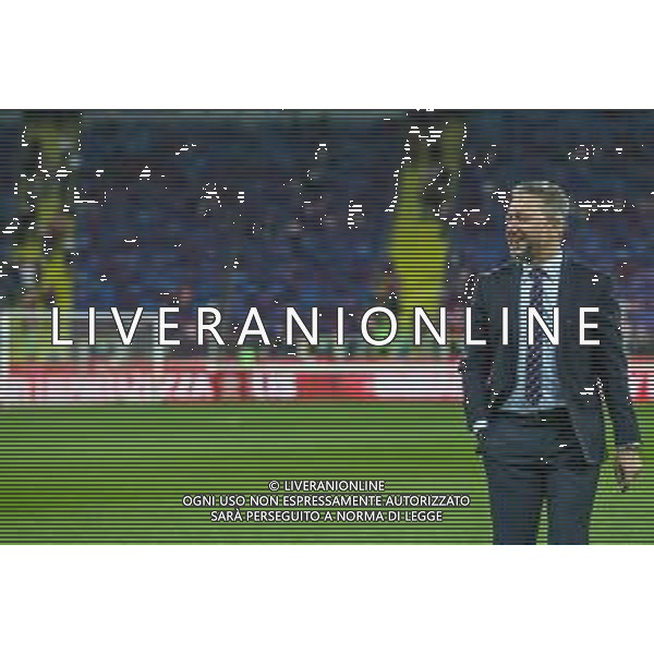 14.10.2018 CHORZOW - KATOWICE, STADION SLASKI (KATOWICE, POLAND SILESIA STADIUM) PILKA NOZNA (FOOTBALL) LIGA NARODOW UEFA (UEFA NATIONAL LEAGUE) MECZ POLSKA - WLOCHY ( GAME POLAND - ITALY ) NZ JERZY BRZECZEK - TRENER, SELEKCJONER REPREZENTACJI POLSKI, HEAD COACH FOTO LUKASZ GROCHALA/CYFRASPORT / NEWSPIX.PL --- Newspix.pl / AGENZIA ALDO LIVERANI SAS - ITALY ONLY EDITORIAL USE ONLY - Polonia - Italia UEFA Nations League 14.10.2018