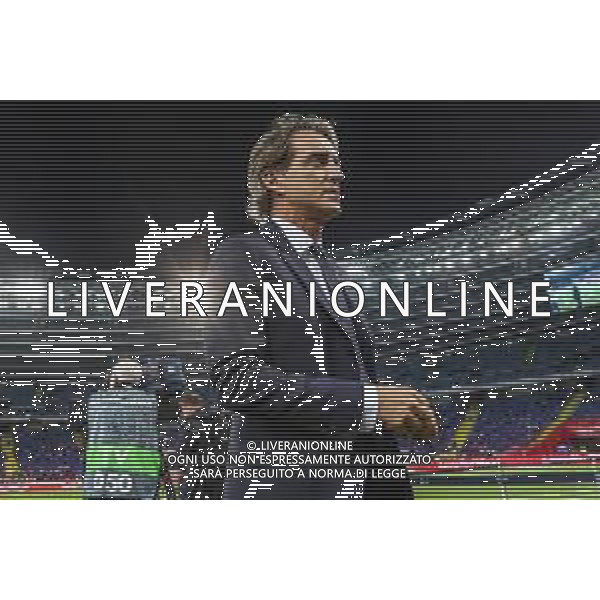 14.10.2018 CHORZOW - KATOWICE, STADION SLASKI (KATOWICE, POLAND SILESIA STADIUM) PILKA NOZNA (FOOTBALL) LIGA NARODOW UEFA (UEFA NATIONAL LEAGUE) MECZ POLSKA - WLOCHY ( GAME POLAND - ITALY ) NZ ROBERTO MANCINI TRENER HEAD COACH WLOCHY, ITALY FOTO LUKASZ GROCHALA/CYFRASPORT / NEWSPIX.PL --- Newspix.pl / AGENZIA ALDO LIVERANI SAS - ITALY ONLY EDITORIAL USE ONLY - Polonia - Italia UEFA Nations League 14.10.2018