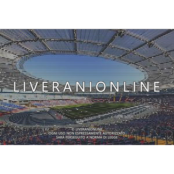 14.10.2018 CHORZOW - KATOWICE, STADION SLASKI (KATOWICE, POLAND SILESIA STADIUM) PILKA NOZNA (FOOTBALL) LIGA NARODOW UEFA (UEFA NATIONAL LEAGUE) MECZ POLSKA - WLOCHY ( GAME POLAND - ITALY ) NZ STADION SLASKI WIDOK ILUSTRACJA VIEW - VEDUTA INTERNA DELLO STADIO FOTO LUKASZ GROCHALA/CYFRASPORT / NEWSPIX.PL --- Newspix.pl / AGENZIA ALDO LIVERANI SAS - ITALY ONLY EDITORIAL USE ONLY - Polonia - Italia UEFA Nations League 14.10.2018