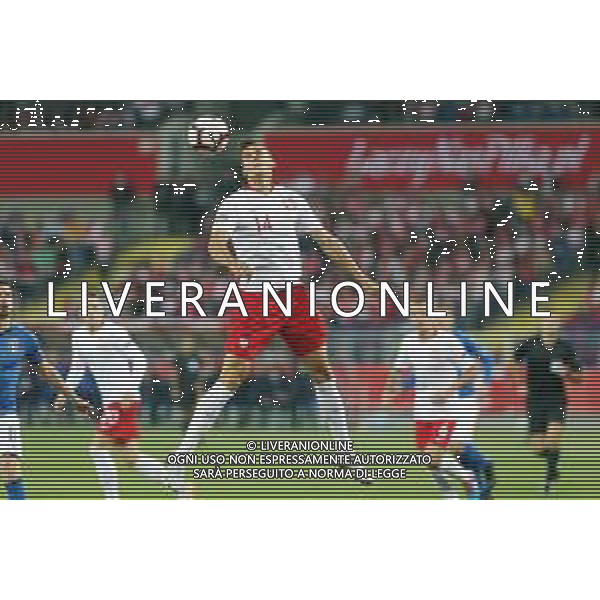 CHORZOW 14.10.2018 SPORT PILKA NOZNA FOOTBALL LIGA NARODOW - UEFA NATIONS LEAGUE POLSKA - WLOCHY POLAND - ITALY NZ. ARKADIUSZ RECA (POL) FOT. MICHAL CHWIEDUK / FOKUSMEDIA.COM.PL / NEWSPIX.PL --- Newspix.pl / AGENZIA ALDO LIVERANI SAS - ITALY ONLY EDITORIAL USE ONLY - Polonia - Italia UEFA Nations League 14.10.2018
