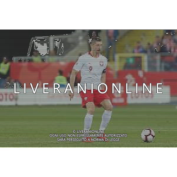 CHORZOW 14.10.2018 SPORT PILKA NOZNA FOOTBALL LIGA NARODOW - UEFA NATIONS LEAGUE POLSKA - WLOCHY POLAND - ITALY NZ. ROBERT LEWANDOWSKI (POL) FOT. MICHAL CHWIEDUK / FOKUSMEDIA.COM.PL / NEWSPIX.PL --- Newspix.pl / AGENZIA ALDO LIVERANI SAS - ITALY ONLY EDITORIAL USE ONLY - Polonia - Italia UEFA Nations League 14.10.2018