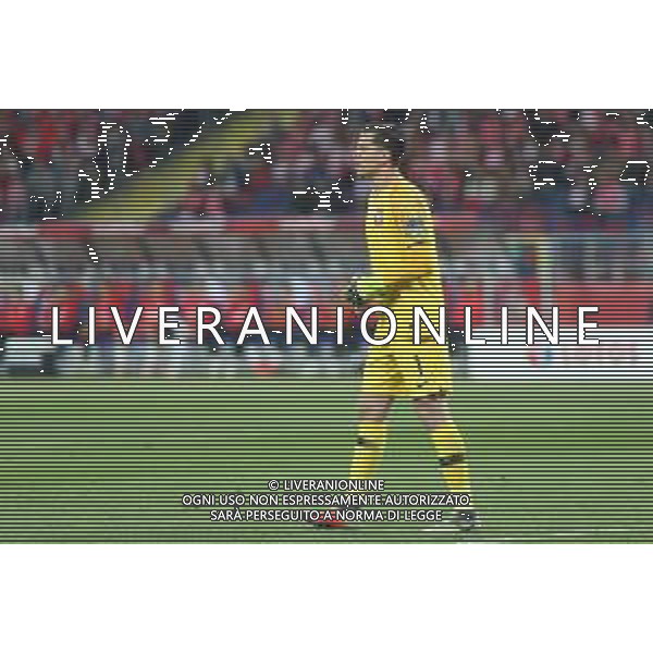 CHORZOW 14.10.2018 SPORT PILKA NOZNA FOOTBALL LIGA NARODOW - UEFA NATIONS LEAGUE POLSKA - WLOCHY POLAND - ITALY NZ. WOJCIECH SZCZESNY (POL) FOT. MICHAL CHWIEDUK / FOKUSMEDIA.COM.PL / NEWSPIX.PL --- Newspix.pl / AGENZIA ALDO LIVERANI SAS - ITALY ONLY EDITORIAL USE ONLY - Polonia - Italia UEFA Nations League 14.10.2018