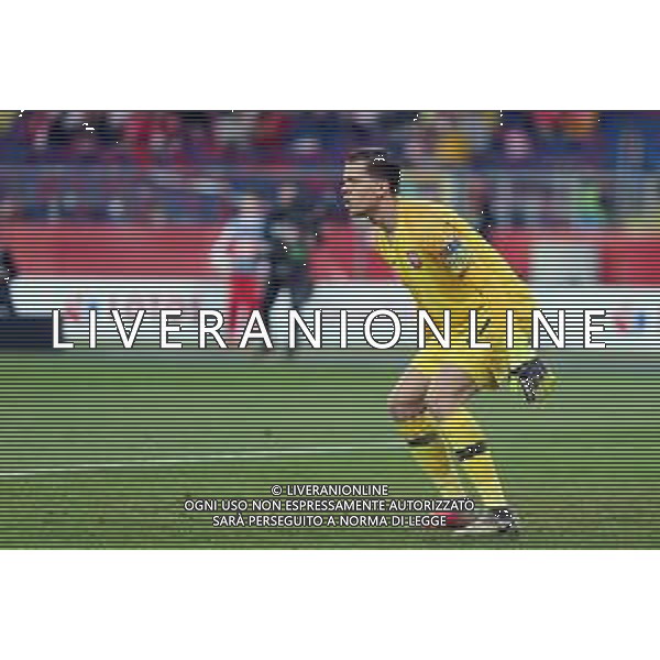 CHORZOW 14.10.2018 SPORT PILKA NOZNA FOOTBALL LIGA NARODOW - UEFA NATIONS LEAGUE POLSKA - WLOCHY POLAND - ITALY NZ. WOJCIECH SZCZESNY (POL) FOT. MICHAL CHWIEDUK / FOKUSMEDIA.COM.PL / NEWSPIX.PL --- Newspix.pl / AGENZIA ALDO LIVERANI SAS - ITALY ONLY EDITORIAL USE ONLY - Polonia - Italia UEFA Nations League 14.10.2018