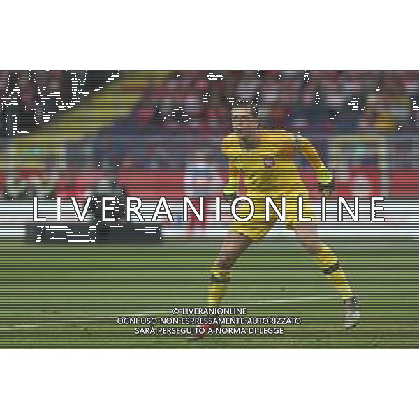 CHORZOW 14.10.2018 SPORT PILKA NOZNA FOOTBALL LIGA NARODOW - UEFA NATIONS LEAGUE POLSKA - WLOCHY POLAND - ITALY NZ. WOJCIECH SZCZESNY (POL) FOT. MICHAL CHWIEDUK / FOKUSMEDIA.COM.PL / NEWSPIX.PL --- Newspix.pl / AGENZIA ALDO LIVERANI SAS - ITALY ONLY EDITORIAL USE ONLY - Polonia - Italia UEFA Nations League 14.10.2018