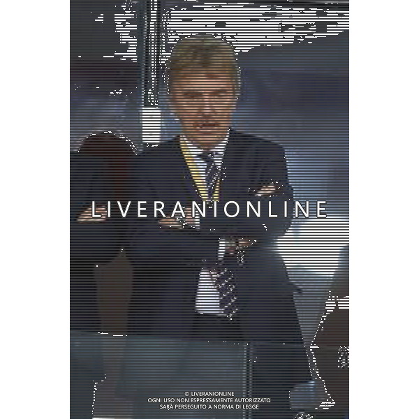 Chorzow , Stadion Slaski 14.10.2018 Sport , Pilka nozna , Reprezentacja , Kadra , Liga Narodow , Liga A , Grupa 3 , Polska - Wlochy NZ trybuna VIP prezes PZPN Zbigniew Boniek FOT Michal Nowak / Newspix.pl Chorzow , Silesian Stadium 14.10.2018 Sport , Football National Teams , UEFA Nations League , League A , Group 3 , Poland - Italy photo by Michal Nowak / Newspix.pl --- Newspix.pl / AGENZIA ALDO LIVERANI SAS - ITALY ONLY EDITORIAL USE ONLY - Polonia - Italia UEFA Nations League 14.10.2018