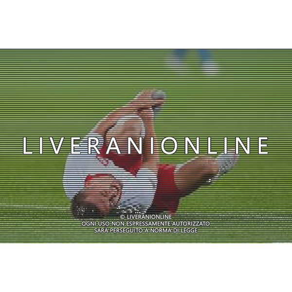 2018.10.14 Chorzow Pilka nozna UEFA Liga Narodow 2019 Polska - Wlochy N/z Arkadiusz Reca kontuzja a terra infortunato Foto Pawel Andrachiewicz / PressFocus 2018.10.14 Chorzow Football UEFA Nations League 2019 Poland - Italy Arkadiusz Reca kontuzja Credit: Pawel Andrachiewicz / PressFocus / NEWSPIX.PL --- Newspix.pl / AGENZIA ALDO LIVERANI SAS - ITALY ONLY EDITORIAL USE ONLY - Polonia - Italia UEFA Nations League 14.10.2018