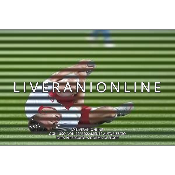 2018.10.14 Chorzow Pilka nozna UEFA Liga Narodow 2019 Polska - Wlochy N/z Arkadiusz Reca kontuzja a terra infortunato Foto Pawel Andrachiewicz / PressFocus 2018.10.14 Chorzow Football UEFA Nations League 2019 Poland - Italy Arkadiusz Reca kontuzja Credit: Pawel Andrachiewicz / PressFocus / NEWSPIX.PL --- Newspix.pl / AGENZIA ALDO LIVERANI SAS - ITALY ONLY EDITORIAL USE ONLY - Polonia - Italia UEFA Nations League 14.10.2018