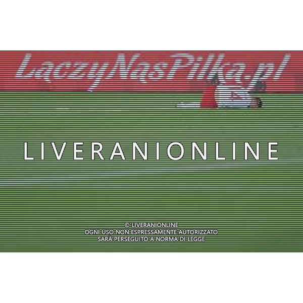 14.10.2018 CHORZOW - KATOWICE, STADION SLASKI (KATOWICE, POLAND SILESIA STADIUM) PILKA NOZNA (FOOTBALL) LIGA NARODOW UEFA (UEFA NATIONAL LEAGUE) MECZ POLSKA - WLOCHY ( GAME POLAND - ITALY ) NZ PRZEMYSLAW FRANKOWSKI KONTUZJA URAZ BOL FOTO MARCIN PIRGA / CYFRASPORT / NEWSPIX.PL --- Newspix.pl / AGENZIA ALDO LIVERANI SAS - ITALY ONLY EDITORIAL USE ONLY - Polonia - Italia UEFA Nations League 14.10.2018
