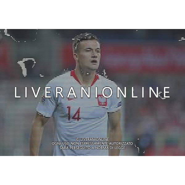 2018.10.14 Chorzow Pilka nozna UEFA Liga Narodow Polska - Wlochy N/z Arkadiusz Reca of Poland Foto Rafal Rusek / PressFocus 2018.10.14 Chorzow Football UEFA Nations League Poland - Italy Arkadiusz Reca of Poland Credit: Rafal Rusek / PressFocus / NEWSPIX.PL --- Newspix.pl / AGENZIA ALDO LIVERANI SAS - ITALY ONLY EDITORIAL USE ONLY - Polonia - Italia UEFA Nations League 14.10.2018