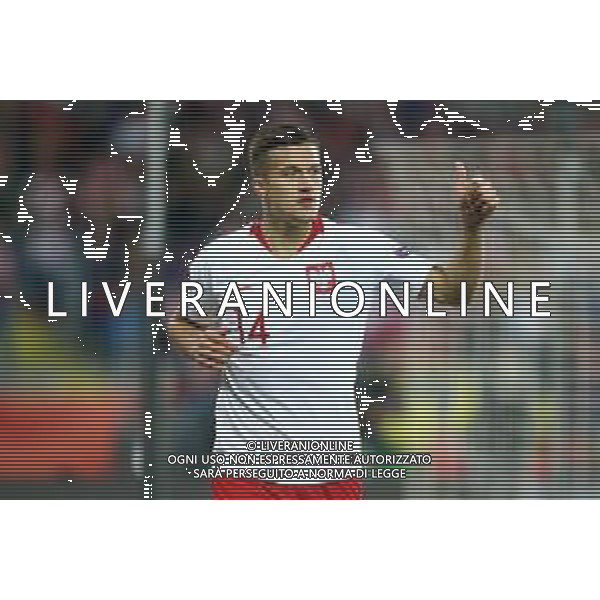 Chorzow , Stadion Slaski 14.10.2018 Sport , Pilka nozna , Reprezentacja , Kadra , Liga Narodow , Liga A , Grupa 3 , Polska - Wlochy NZ Arkadiusz Reca ( POL ) FOT Michal Nowak / Newspix.pl Chorzow , Silesian Stadium 14.10.2018 Sport , Football National Teams , UEFA Nations League , League A , Group 3 , Poland - Italy photo by Michal Nowak / Newspix.pl --- Newspix.pl / AGENZIA ALDO LIVERANI SAS - ITALY ONLY EDITORIAL USE ONLY - Polonia - Italia UEFA Nations League 14.10.2018