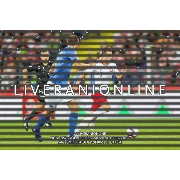 14.10.2018 CHORZOW - KATOWICE, STADION SLASKI (KATOWICE, POLAND SILESIA STADIUM) PILKA NOZNA (FOOTBALL) LIGA NARODOW UEFA (UEFA NATIONAL LEAGUE) MECZ POLSKA - WLOCHY ( GAME POLAND - ITALY ) NZ ARKADIUSZ MILIK FOTO LUKASZ GROCHALA/CYFRASPORT / NEWSPIX.PL --- Newspix.pl / AGENZIA ALDO LIVERANI SAS - ITALY ONLY EDITORIAL USE ONLY - Polonia - Italia UEFA Nations League 14.10.2018