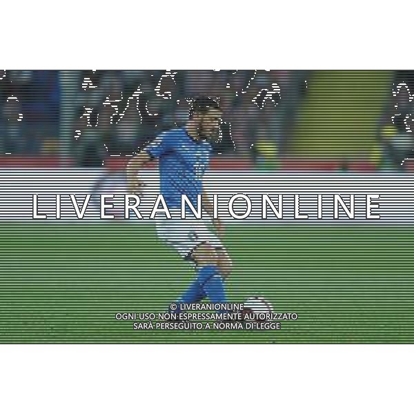 2018.10.14 Chorzow Pilka nozna , Liga Narodow UEFA , sezon 2018/2019 Polska - Wlochy N/z Alessandro Florenzi Foto Krzysztof Porebski / PressFocus 2018.10.14 Chorzow Football , UEFA Nations League , 2018/19 season Poland - Italy Alessandro Florenzi Credit: Krzysztof Porebski / PressFocus / NEWSPIX.PL --- Newspix.pl / AGENZIA ALDO LIVERANI SAS - ITALY ONLY EDITORIAL USE ONLY - Polonia - Italia UEFA Nations League 14.10.2018