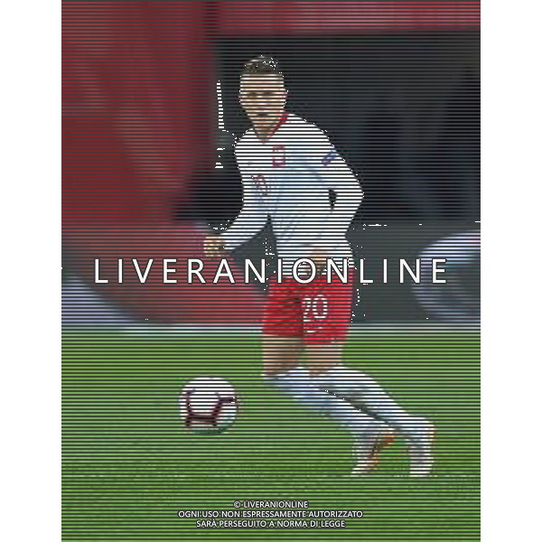 2018.10.14 Chorzow Pilka nozna UEFA Liga Narodow Polska - Wlochy N/z Piotr Zielinski of Poland Foto Rafal Rusek / PressFocus 2018.10.14 Chorzow Football UEFA Nations League Poland - Italy Piotr Zielinski of Poland Credit: Rafal Rusek / PressFocus / NEWSPIX.PL --- Newspix.pl / AGENZIA ALDO LIVERANI SAS - ITALY ONLY EDITORIAL USE ONLY - Polonia - Italia UEFA Nations League 14.10.2018