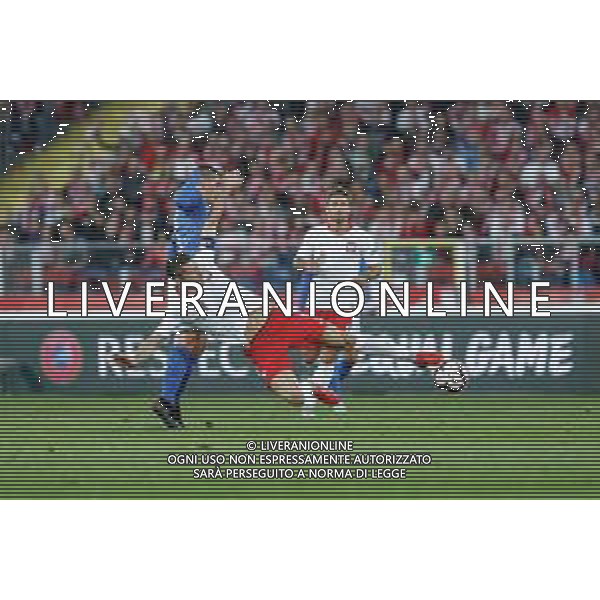 2018.10.14 Chorzow Pilka Nozna Reprezentacja Liga Narodow Polska - Wlochy N/z Robert Lewandowski Foto Tomasz Folta / PressFocus 2018.10.14 Chorzow Football Uefa Nations League 2019 Poland - Italy Robert Lewandowski Credit: Tomasz Folta / PressFocus / NEWSPIX.PL --- Newspix.pl / AGENZIA ALDO LIVERANI SAS - ITALY ONLY EDITORIAL USE ONLY - Polonia - Italia UEFA Nations League 14.10.2018