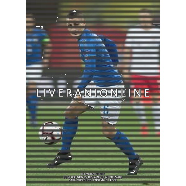 14.10.2018, Chorzow, pilka nozna, Liga Narodow, Polska - Wlochy N/z Marco Verratti (ITA), fot. Tomasz Jastrzebowski / Foto Olimpik ----- 14.10.2018, Chorzow, football, UEFA Nations League, Poland - Italy In the picture: Marco Verratti (ITA), fot. Tomasz Jastrzebowski / Foto Olimpik / NEWSPIX.PL --- Newspix.pl / AGENZIA ALDO LIVERANI SAS - ITALY ONLY EDITORIAL USE ONLY - Polonia - Italia UEFA Nations League 14.10.2018