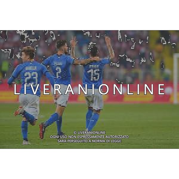 2018.10.14 Chorzow Pilka nozna UEFA Liga Narodow 2019 Polska - Wlochy N/z bramka gol radosc na 0-1 Christiano Biraghi - ESULTANZA DOPO IL GOL DI CRISTIANO BIRAGHI Foto Pawel Andrachiewicz / PressFocus 2018.10.14 Chorzow Football UEFA Nations League 2019 Poland - Italy bramka gol radosc na 0-1 Christiano Biraghi Credit: Pawel Andrachiewicz / PressFocus / NEWSPIX.PL --- Newspix.pl / AGENZIA ALDO LIVERANI SAS - ITALY ONLY EDITORIAL USE ONLY - Polonia - Italia UEFA Nations League 14.10.2018