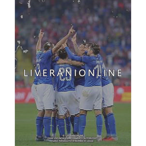 2018.10.14 Chorzow Pilka nozna UEFA Liga Narodow Polska - Wlochy N/z Christiano Biraghi celebrates scoring a goal, bramka, radosc Foto Rafal Rusek / PressFocus 2018.10.14 Chorzow Football UEFA Nations League Poland - Italy Christiano Biraghi celebrates scoring a goal, bramka, radosc - ESULTANZA DOPO IL GOL DI CRISTIANO BIRAGHI Credit: Rafal Rusek / PressFocus / NEWSPIX.PL --- Newspix.pl / AGENZIA ALDO LIVERANI SAS - ITALY ONLY EDITORIAL USE ONLY - Polonia - Italia UEFA Nations League 14.10.2018