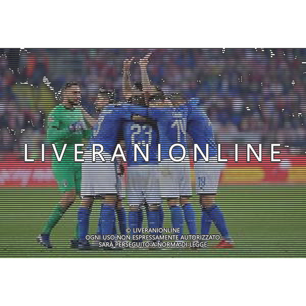 2018.10.14 Chorzow Pilka nozna UEFA Liga Narodow Polska - Wlochy N/z Christiano Biraghi celebrates scoring a goal, bramka, radosc Foto Rafal Rusek / PressFocus 2018.10.14 Chorzow Football UEFA Nations League Poland - Italy Christiano Biraghi celebrates scoring a goal, bramka, radosc - ESULTANZA DOPO IL GOL DI CRISTIANO BIRAGHI Credit: Rafal Rusek / PressFocus / NEWSPIX.PL --- Newspix.pl / AGENZIA ALDO LIVERANI SAS - ITALY ONLY EDITORIAL USE ONLY - Polonia - Italia UEFA Nations League 14.10.2018