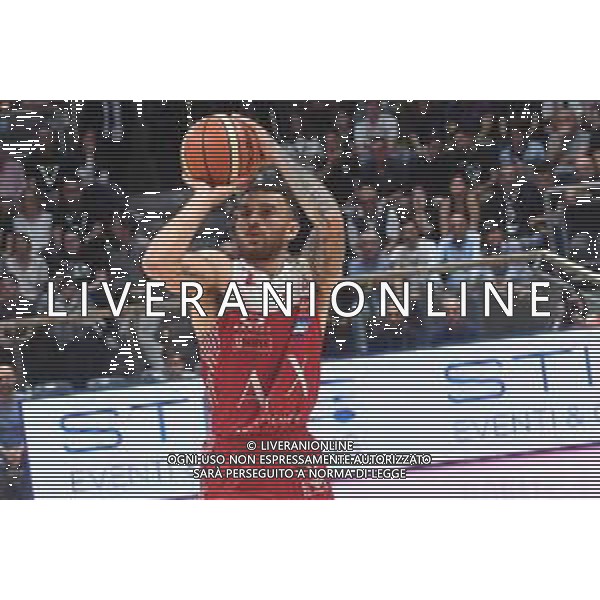 Segafredo VIRTUS BOLOGNA vs A|X Armani Exchange MILANO Campionato Basket Serie A1 14.10.2018 NELLA FOTO MIKE JAMES ©OPTIMAFOTO / AGENZIA ALDO LIVERANI SAS