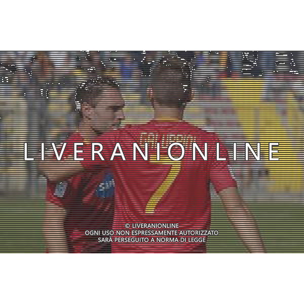 Ravenna - Sambenedettese campionato di calcio serie C girone B 14/10/2018 nella foto: Galuppini Francesco Selleri Alfonso ©Claudio Zamagni/Agenzia Aldo Liverani / AGENZIA ALDO LIVERANI SAS