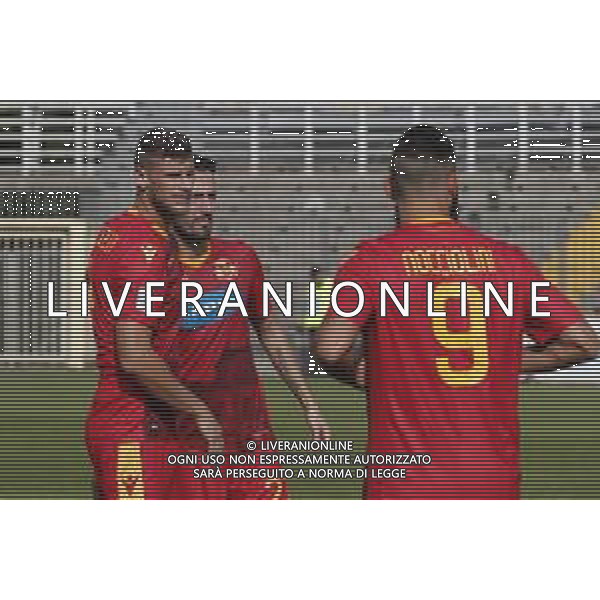 Ravenna - Sambenedettese campionato di calcio serie C girone B 14/10/2018 nella foto: Papa Salvatore Boccaccini Matteo Nocciolini Manuel ©Claudio Zamagni/Agenzia Aldo Liverani / AGENZIA ALDO LIVERANI SAS