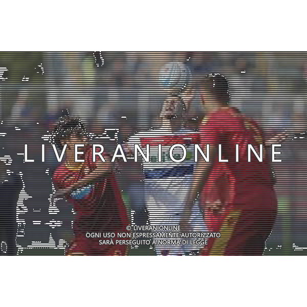 Ravenna - Sambenedettese campionato di calcio serie C girone B 14/10/2018 nella foto: Rapisarda Francesco Maleh Youssef Barzaghi Riccardo ©Claudio Zamagni/Agenzia Aldo Liverani / AGENZIA ALDO LIVERANI SAS