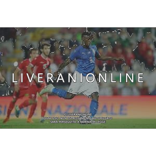 Amichevole Vicenza - 15.10.2018 Italia-Tunisia Nella Foto:moise kean gol /Ph.Vitez-Ag. Aldo Liverani