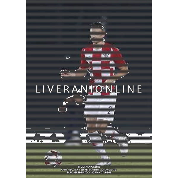 San Marino - Croazia Qualificazioni per gli Europei 2019 under 21 15/10/2018 nella foto: Filip Uremovic (Croatia U21) ©Claudio Zamagni/Agenzia Aldo Liverani s.a.s. Filip Uremovic (Croatia U21) during 2019 UEFA European Under-21 Championship qualification group A between San Marino and Croatia at San Marino Olympic Stadium on October 15 2018 photo credit by Claudio Zamagni/Aldo Liverani Photo Agency