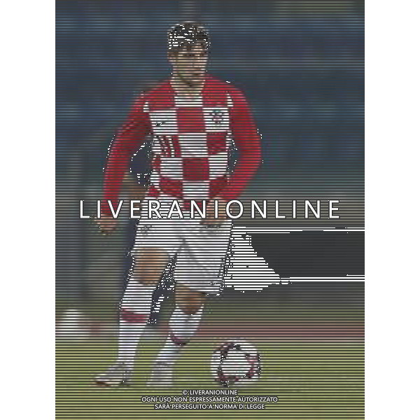 San Marino - Croazia Qualificazioni per gli Europei 2019 under 21 15/10/2018 nella foto: Luka Ivanusec (Croatia U21) ©Claudio Zamagni/Agenzia Aldo Liverani s.a.s. Luka Ivanusec (Croatia U21) during 2019 UEFA European Under-21 Championship qualification group A between San Marino and Croatia at San Marino Olympic Stadium on October 15 2018 photo credit by Claudio Zamagni/Aldo Liverani Photo Agency