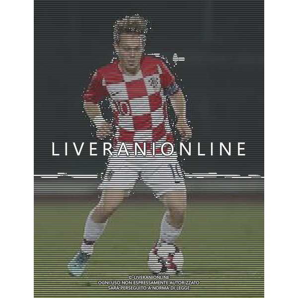 San Marino - Croazia Qualificazioni per gli Europei 2019 under 21 15/10/2018 nella foto: Alen Halilovic (Croatia U21) ©Claudio Zamagni/Agenzia Aldo Liverani s.a.s. Alen Halilovic (Croatia U21) during 2019 UEFA European Under-21 Championship qualification group A between San Marino and Croatia at San Marino Olympic Stadium on October 15 2018 photo credit by Claudio Zamagni/Aldo Liverani Photo Agency