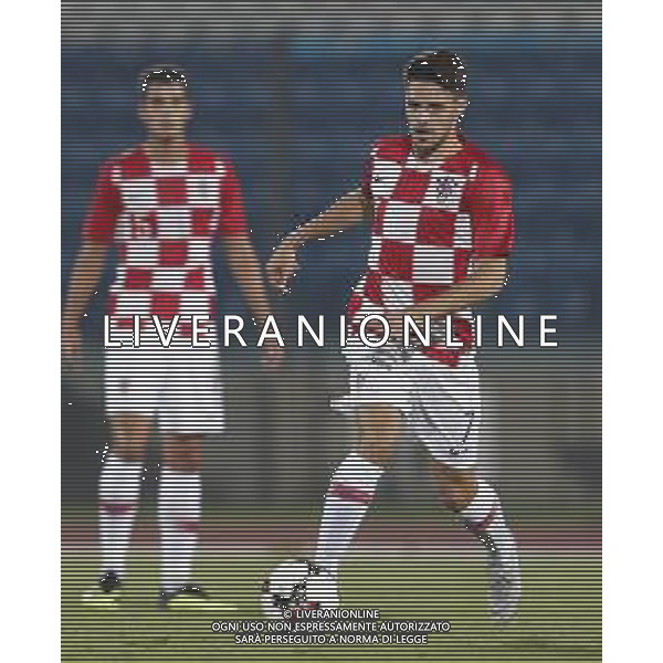 San Marino - Croazia Qualificazioni per gli Europei 2019 under 21 15/10/2018 nella foto: Josip Brekalo (Croatia U21) ©Claudio Zamagni/Agenzia Aldo Liverani s.a.s. Josip Brekalo (Croatia U21) during 2019 UEFA European Under-21 Championship qualification group A between San Marino and Croatia at San Marino Olympic Stadium on October 15 2018 photo credit by Claudio Zamagni/Aldo Liverani Photo Agency