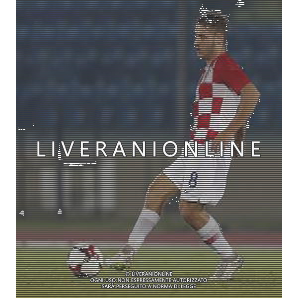 San Marino - Croazia Qualificazioni per gli Europei 2019 under 21 15/10/2018 nella foto: Nikola Vlasic (Croatia U21) ©Claudio Zamagni/Agenzia Aldo Liverani s.a.s. Nikola Vlasic (Croatia U21) during 2019 UEFA European Under-21 Championship qualification group A between San Marino and Croatia at San Marino Olympic Stadium on October 15 2018 photo credit by Claudio Zamagni/Aldo Liverani Photo Agency