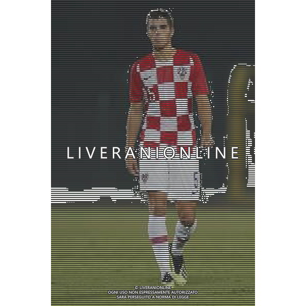 San Marino - Croazia Qualificazioni per gli Europei 2019 under 21 15/10/2018 nella foto: Petar Bosancic (Croatia U21) ©Claudio Zamagni/Agenzia Aldo Liverani s.a.s. Petar Bosancic (Croatia U21) during 2019 UEFA European Under-21 Championship qualification group A between San Marino and Croatia at San Marino Olympic Stadium on October 15 2018 photo credit by Claudio Zamagni/Aldo Liverani Photo Agency