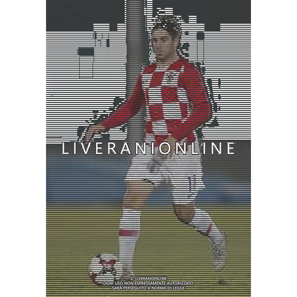 San Marino - Croazia Qualificazioni per gli Europei 2019 under 21 15/10/2018 nella foto: Luka Ivanusec (Croatia U21) ©Claudio Zamagni/Agenzia Aldo Liverani s.a.s. Luka Ivanusec (Croatia U21) during 2019 UEFA European Under-21 Championship qualification group A between San Marino and Croatia at San Marino Olympic Stadium on October 15 2018 photo credit by Claudio Zamagni/Aldo Liverani Photo Agency