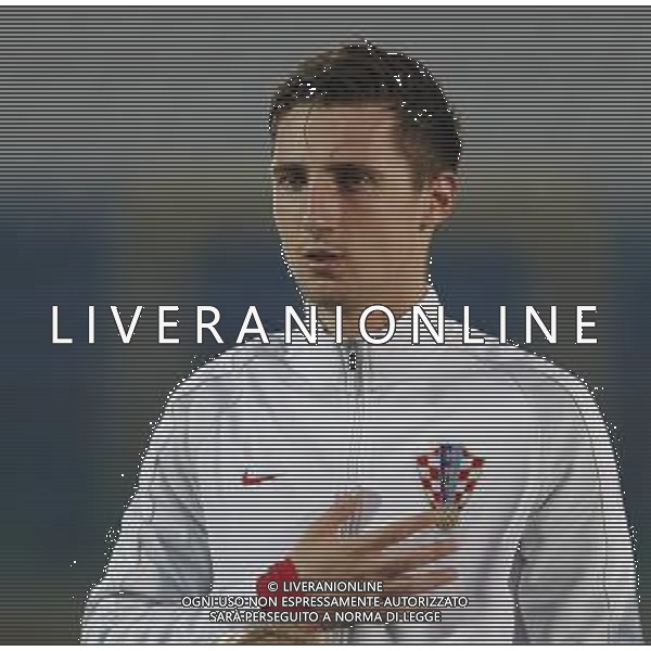 San Marino - Croazia Qualificazioni per gli Europei 2019 under 21 15/10/2018 nella foto: M.Jakolis (Croatia U21) ©Claudio Zamagni/Agenzia Aldo Liverani s.a.s. M.Jakolis (Croatia U21) during 2019 UEFA European Under-21 Championship qualification group A between San Marino and Croatia at San Marino Olympic Stadium on October 15 2018 photo credit by Claudio Zamagni/Aldo Liverani Photo Agency