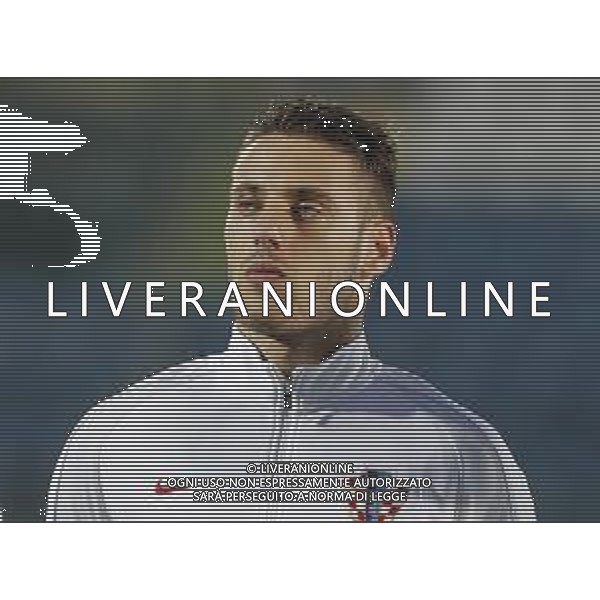 San Marino - Croazia Qualificazioni per gli Europei 2019 under 21 15/10/2018 nella foto: Nikola Vlasic (Croatia U21) ©Claudio Zamagni/Agenzia Aldo Liverani s.a.s. Nikola Vlasic (Croatia U21) during 2019 UEFA European Under-21 Championship qualification group A between San Marino and Croatia at San Marino Olympic Stadium on October 15 2018 photo credit by Claudio Zamagni/Aldo Liverani Photo Agency